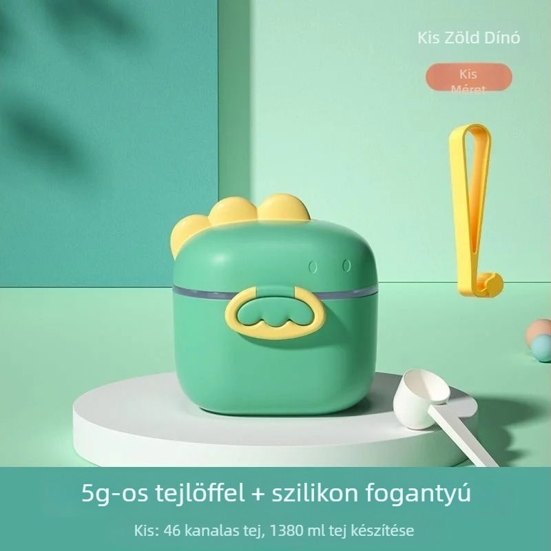 Tourmalade bébi tejpor doboz, kétszintes kialakítású, újszülött–3 éves korosztálynak