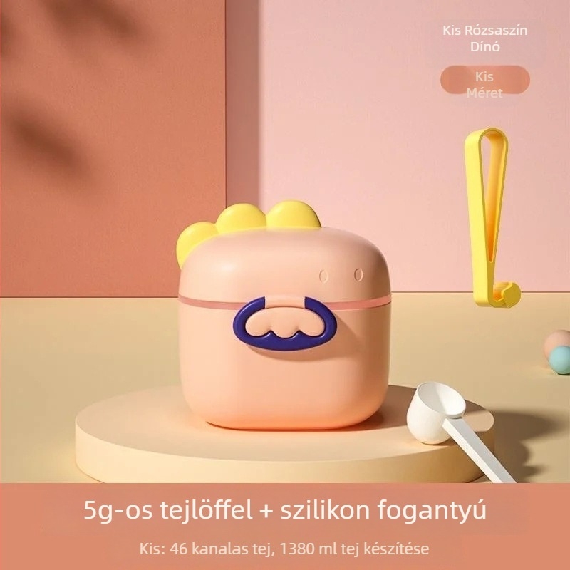 Tourmalade bébi tejpor doboz, kétszintes kialakítású, újszülött–3 éves korosztálynak