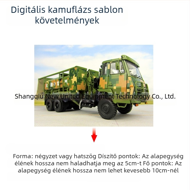 Digitális álcázó festék szóró sablon, ezüst bevont Oxford anyag, ≥10 cm, Márka: Egyéb; Importálás: Nem; IP engedély: Nem
