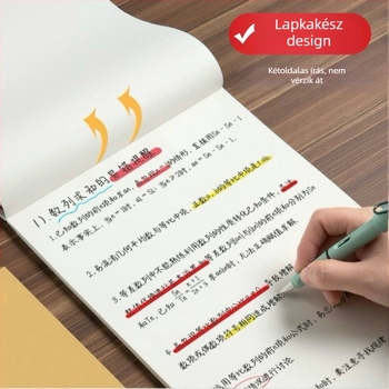 Diáknak szánt vázlatpapír lapok – számítások és firkálások, Unique márka, személyre szabás nélküli, boríték-stílusú kivitel, ajándék az osztálytársaknak