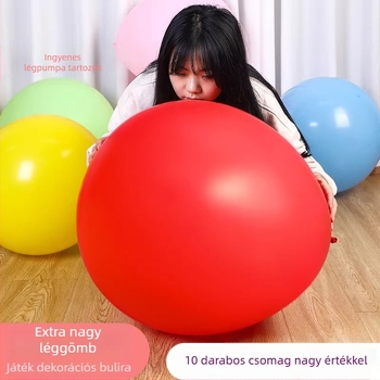 Pengyi latex lufi kültéri dekorációhoz, nyomtatás nélkül, szabványos specifikáció, alkalmas születésnapokra és esküvőkre