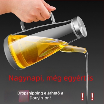 Borosilikat üveg olajtartó üveg, automatikus nyitás-zárás