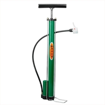 Kerékpár kézi pumpa, hordozható, nagy nyomású, univerzális, modell L-1001, 160 psi, gázcsatlakozó típus: Beautiful Mouth, tartozék gáztű