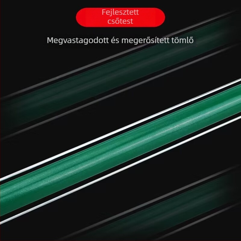 Kerékpár kézi pumpa, hordozható, nagy nyomású, univerzális, modell L-1001, 160 psi, gázcsatlakozó típus: Beautiful Mouth, tartozék gáztű