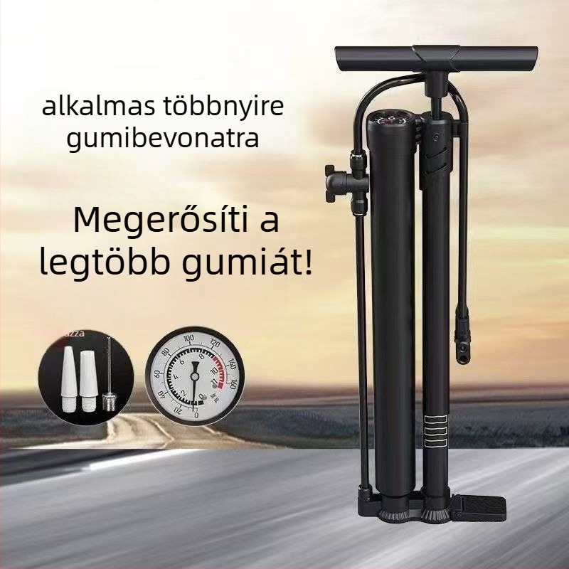 Kézi magasnyomású levegőpumpa, 985-ös modell, elektromos járművekhez és kerékpárokhoz tubeless gumikhoz