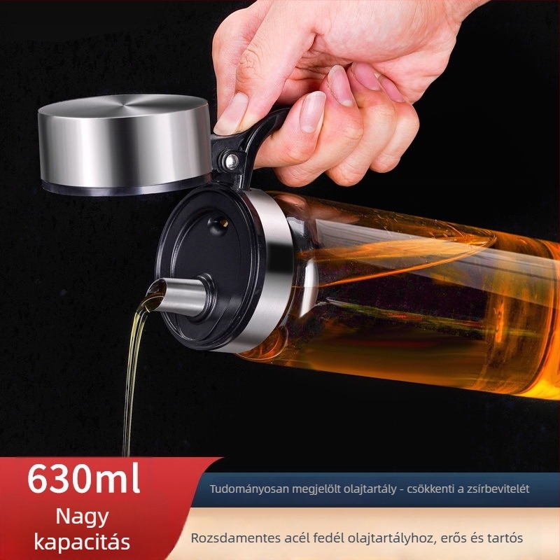 Olajtartó üveg — üveg, márka aileyou, modern minimalista stílus, nyomtatott logó