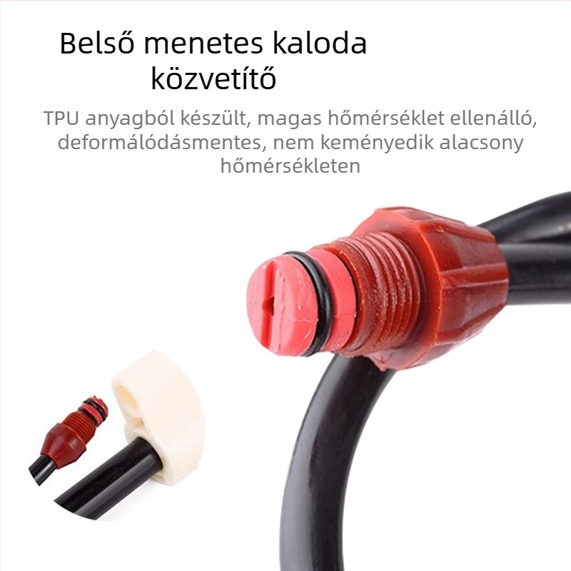 Onai kézi pumpa kiegészítője TPU önventillációs szalaggal, műanyag, hő- és hidegálló.