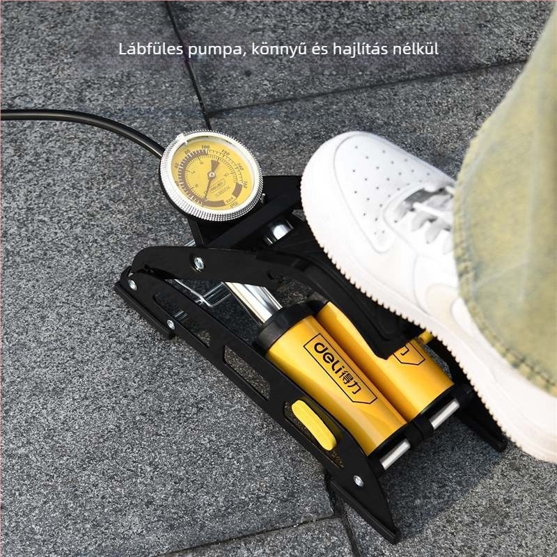 Deli kézi lábpedálos pumpa, két hengeres, hőálló és fagyálló, modell 880014