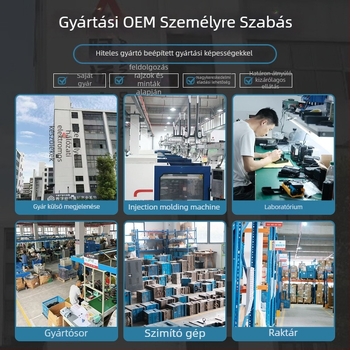 Autóvészhelyzeti indítóegység beépített légpumpával és power bankkal, egyhengeres pumpa, 12V, 10A, 80W, lítium-akkumulátor, 25 L/min légáram