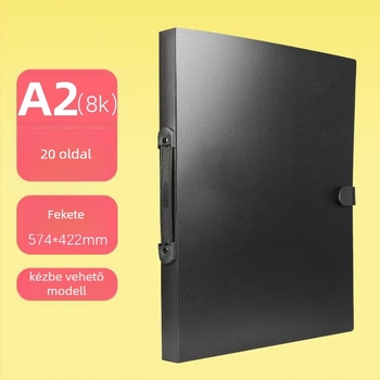 Hordozható skiccalbum, PP anyag, modell MA1-2, 20 oldal