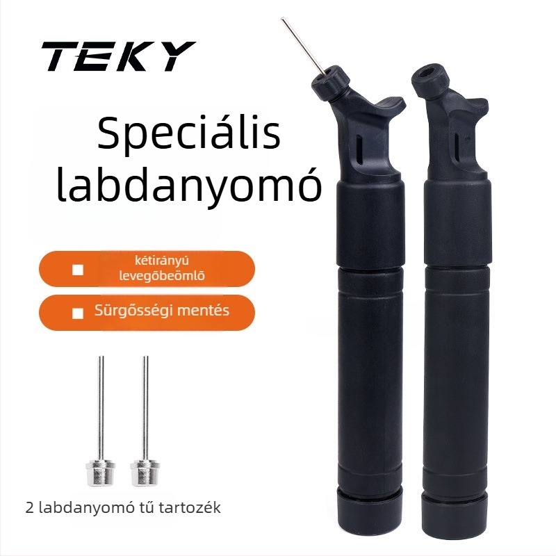 Személyre szabható MP19 kézi labdapumpa, 2 légtűvel, 190 mm hosszú