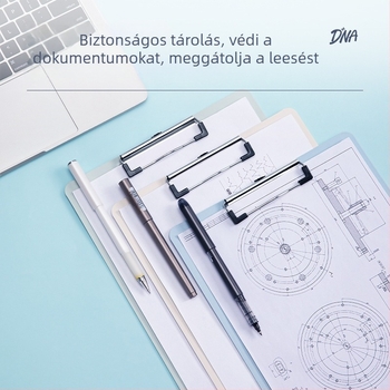 Plasztikus táblakapocs, erős záró és lemezrögzítő mechanizmussal, modell 72641, anyag PP, hátsó szélesség 225 mm, lemezvastagság 1 mm