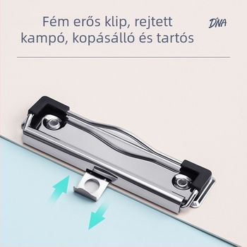 Plasztikus táblakapocs, erős záró és lemezrögzítő mechanizmussal, modell 72641, anyag PP, hátsó szélesség 225 mm, lemezvastagság 1 mm