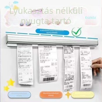 Konyhai rendelésekhez egycsipeszes tartó — Fém, Márka: Other