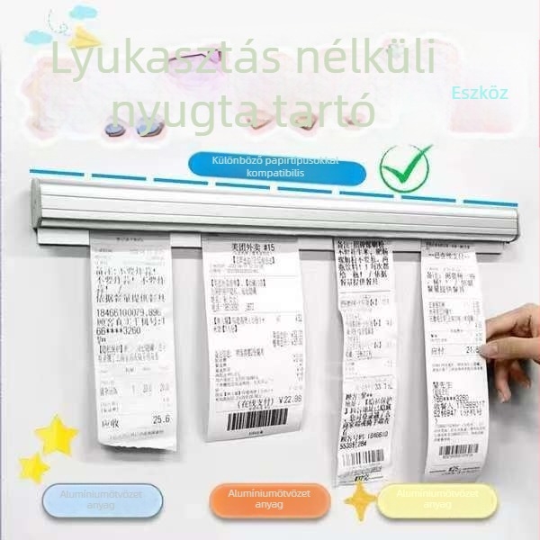 Konyhai rendelésekhez egycsipeszes tartó — Fém, Márka: Other