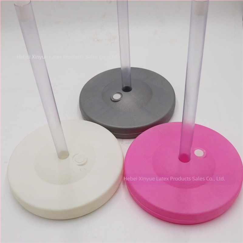 Vízfeltöltésű alapú lufi-ív állvány, könnyen szállítható és összeszerelhető, műanyag