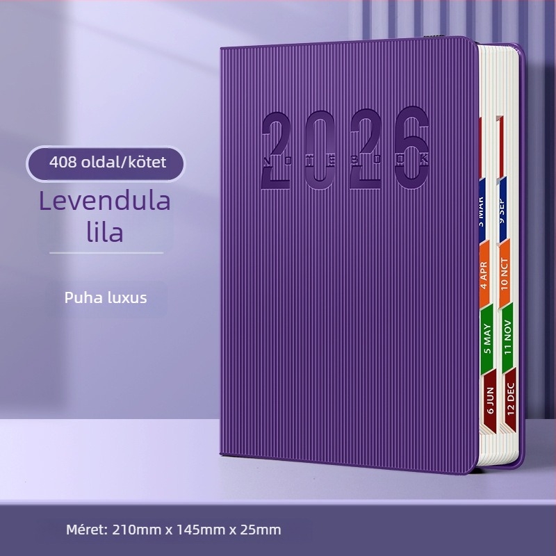 Four Seasons Vintage Planner 2026 — testreszabható tervező, Dowling papír, 75 gsm, több mint 400 oldal