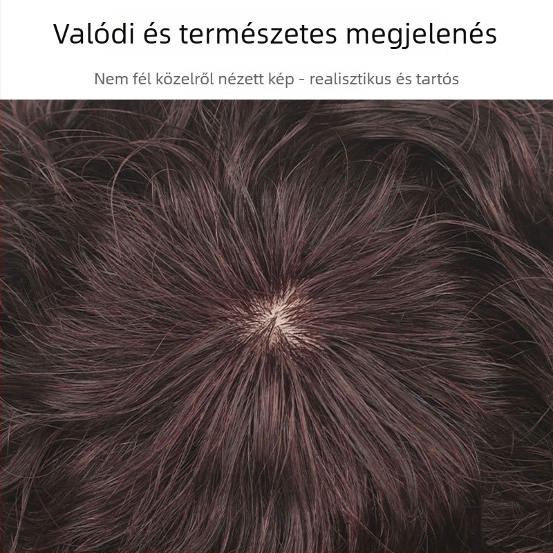 Természetes stílusú paróka J16, valódi emberi haj, teljes fej készlet, frufru: egyenes vagy ferde, gyártás: gépi és kézi szövés