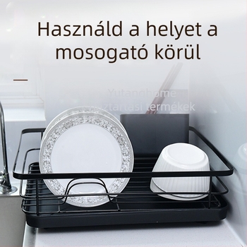 Konyhai edények tároló – multifunkcionális, szerelés nélkül, otthoni használat