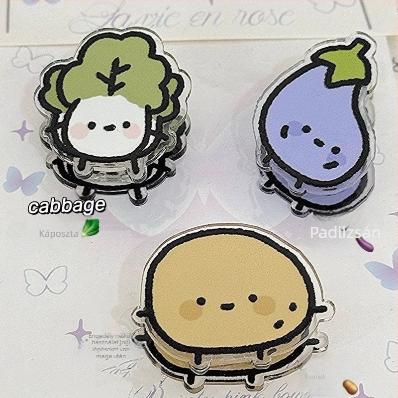 Jegyzetklip, akrilból, márka Other.