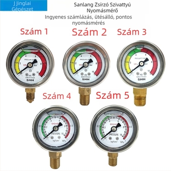 Diafragma nyomásmérő, modell 0-10MPA; tartomány 0-10 MPa; csatlakozások: 1/4, M10×1, 12×1.25