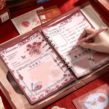 Kappa bear lazán lapozható osztálytársi rekordkönyv, hatodikos ballagási album, DIY címjegyzék és fénykép album, PVC borító