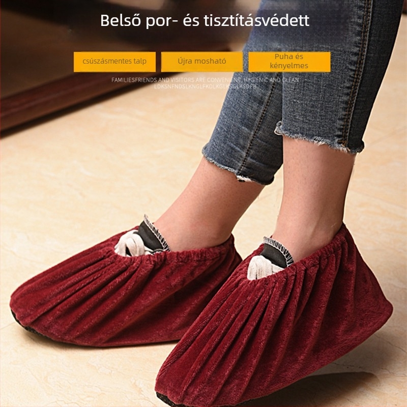 Cipővédő huzat: antislip, kopásálló és szennyeződés elleni tulajdonságokkal; testreszabható logó; 300 darabos csomag.