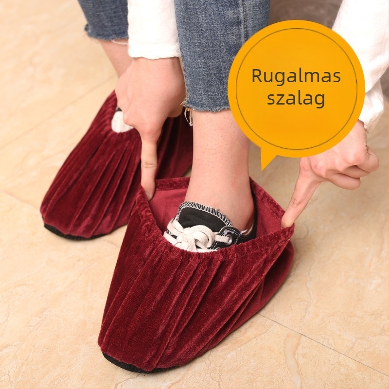 Cipővédő huzat: antislip, kopásálló és szennyeződés elleni tulajdonságokkal; testreszabható logó; 300 darabos csomag.
