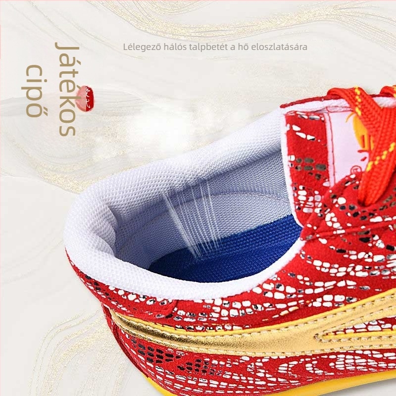 Wushu edzőcipő, uniszex, Microfiber bőr felső rész, tehénín-ín talppal, alacsony sarok 1–3 cm, légáteresztő, könnyű, csúszásmentes beltéri fitneszcipő
