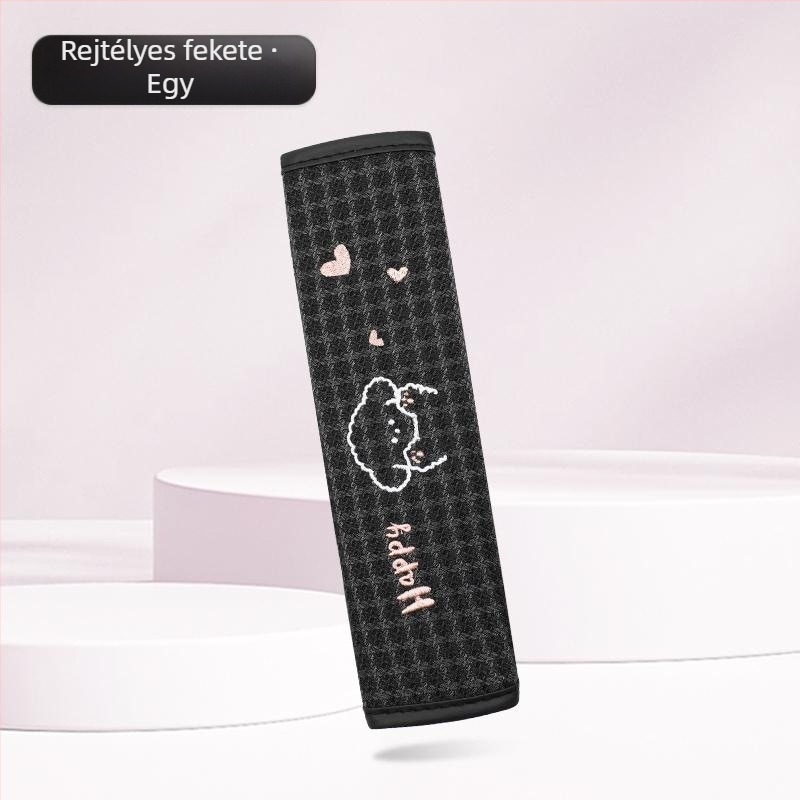 Kaiade Pamut és vászon vállpárnák biztonsági öv-re, rajzolt kölyökkutya mintával, kényelem egész évben