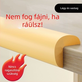 Gyerekasztal sarokvédő csík, ragasztómentes, 90-darabos csomag, márka Other, szabványos vonalkód