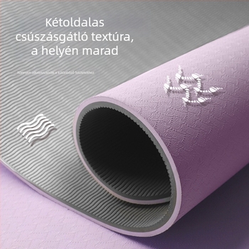 TPE jóga matrac kezdőknek, szélesebb, hosszabb, vastagabb, beltéri edzésekhez, otthoni használatra, női tánc és fitnesz