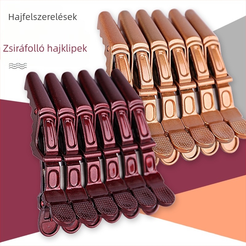 Jazz Hair Duckbill hajcsipesz, PP anyag, Baking paint felületkezelés, Guangzhou eredet