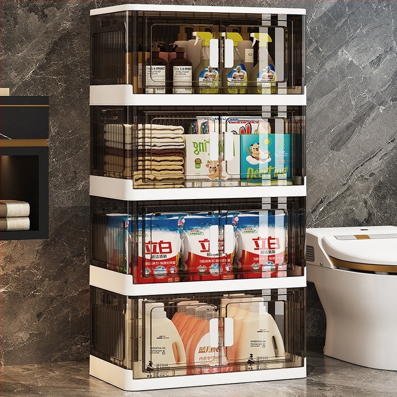 50-70 cm széles műanyag tároló szekrény, ideális konyhára és hálószobába