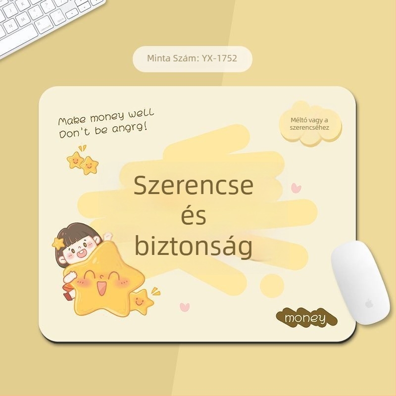 Íróasztal alátét természetes gumiból, csúszásmentes felülettel, hőátviteles nyomtatással, nemzeti trend stílusú.