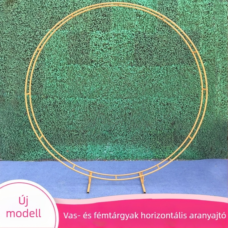 Kovácsoltvas esküvői boltív — Changyimei márka, licenselt magáncímke, feldolgozási testreszabás nélkül, esküvőkhoz