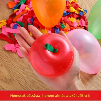 TPU vízballonok gyerekeknek, kerek alakú, célzásra, logó nélkül