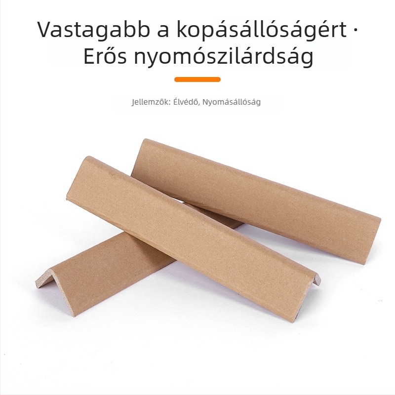 L-alakú sarkvédő Kraft papírból kartonhoz – ütésálló élvédő