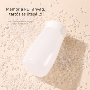 Műanyag fűszertartó üveg nagy lyukú szezámszóróval, zárható, otthoni és kereskedelmi konyhához