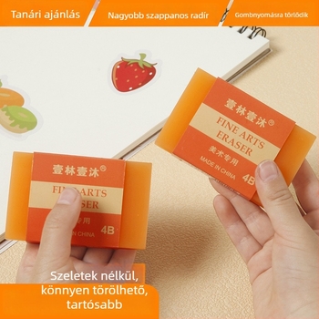 Yilin Yimu művészeti speciális radír, PVC anyag