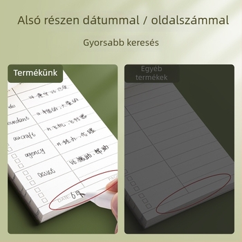 Kaba Bear jegyzetfüzet, spirálkötés, erdőpapír, 100–200 oldal