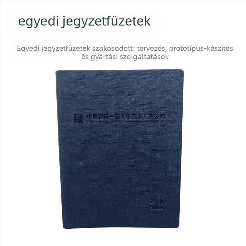 Wenfeng notesz, lazán kötött, nosztalgikus retro stílus, testreszabható, logó nyomtatás elérhető