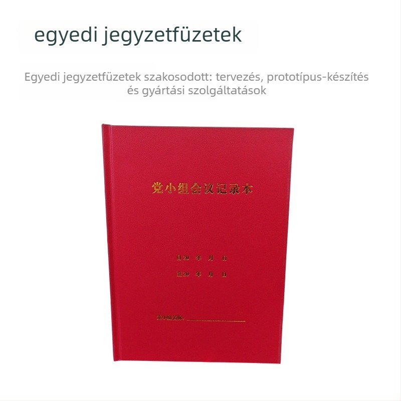 Wenfeng notesz, lazán kötött, nosztalgikus retro stílus, testreszabható, logó nyomtatás elérhető