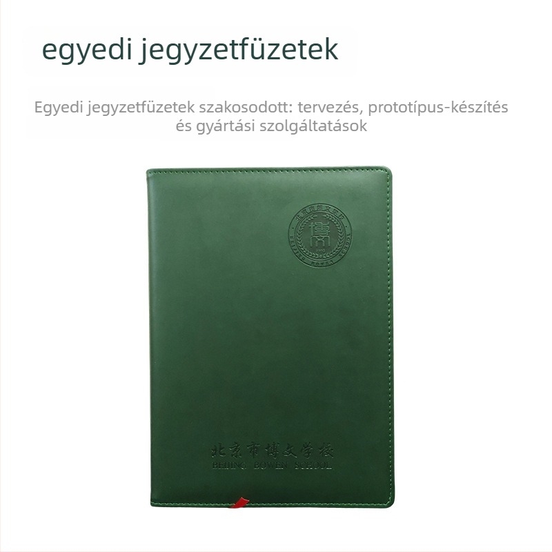 Wenfeng notesz, lazán kötött, nosztalgikus retro stílus, testreszabható, logó nyomtatás elérhető