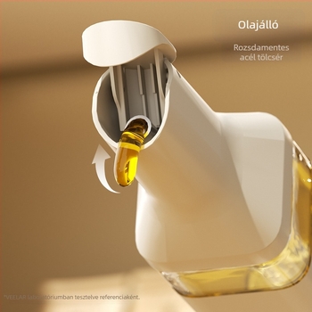 Olajtartály automatikus nyitás-zárás funkcióval – modern, minimalist design, logónyomtatási lehetőség, 2024-es megjelenés (Automatikus nyitás-zárás; Modern minimalist design; Logó nyomtatási lehetőség; 2024-es megjelenés)