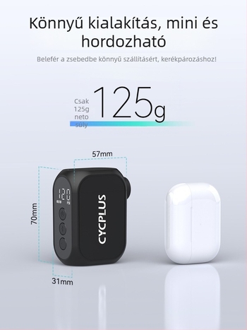 Kézi hordozható mini kerékpárpumpa