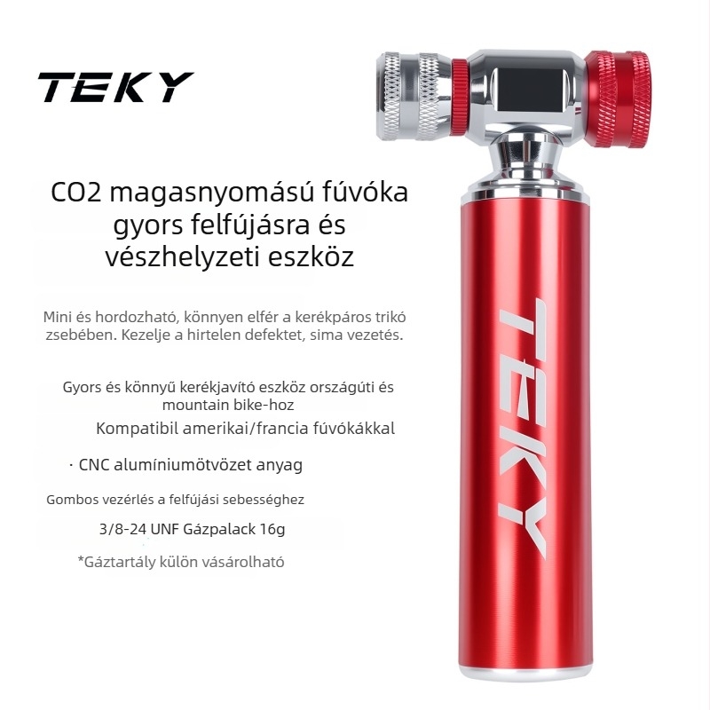 Kerékpár pumpa Cop1-pro, alumínium ház, univerzális szelep, OEM testreszabás