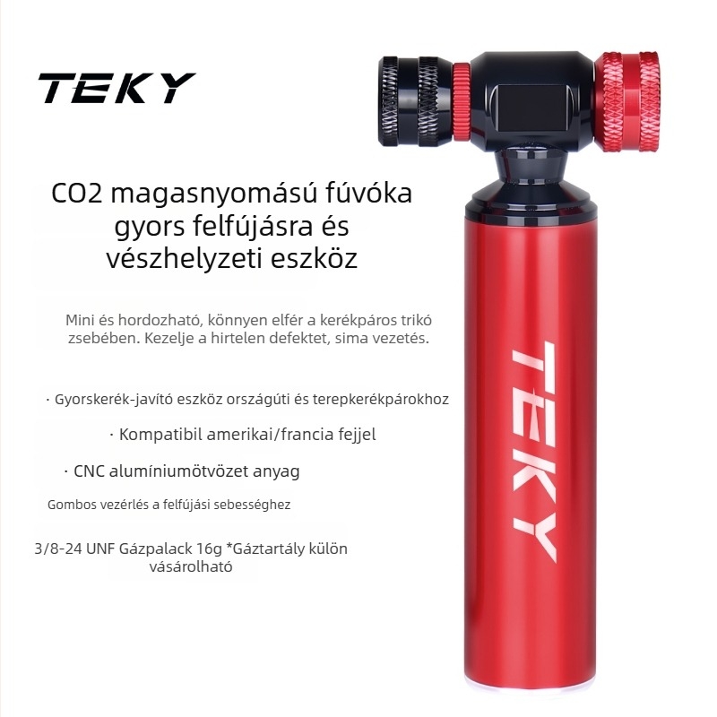 Kerékpár pumpa Cop1-pro, alumínium ház, univerzális szelep, OEM testreszabás