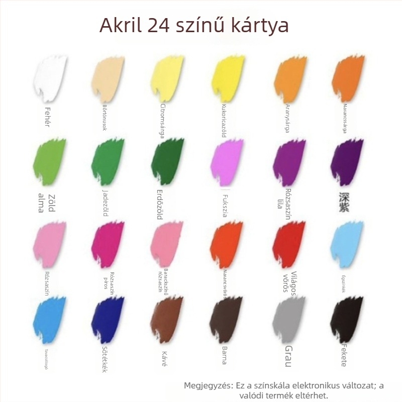 Chenfan akvarell gouache festék, egyedi üveges csomagolás, akvarell festéshez