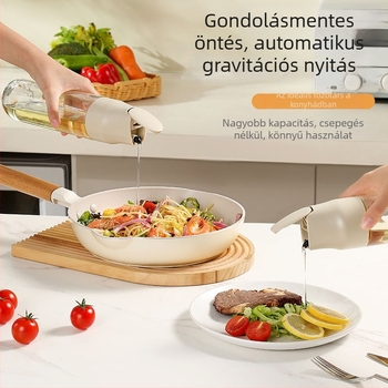 Olaj adagoló automata nyitás-zárás funkcióval, műanyag, kínai stílus